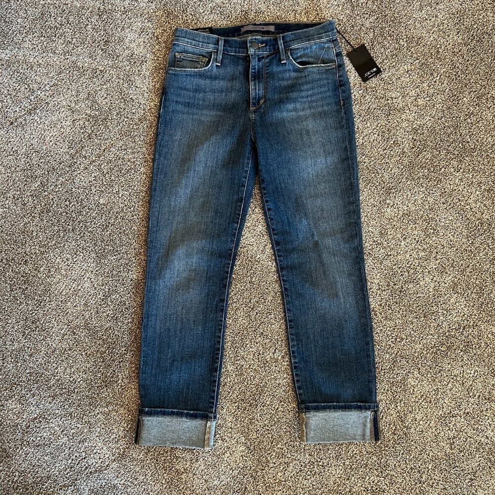 NWT Joe's Straight Crop Midrise Jeans in Silver lake Wash Size 27
